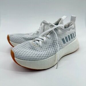 NOBULL Training Shoes Womens 9.5 Mens 8 Mesh Athletic White Solid